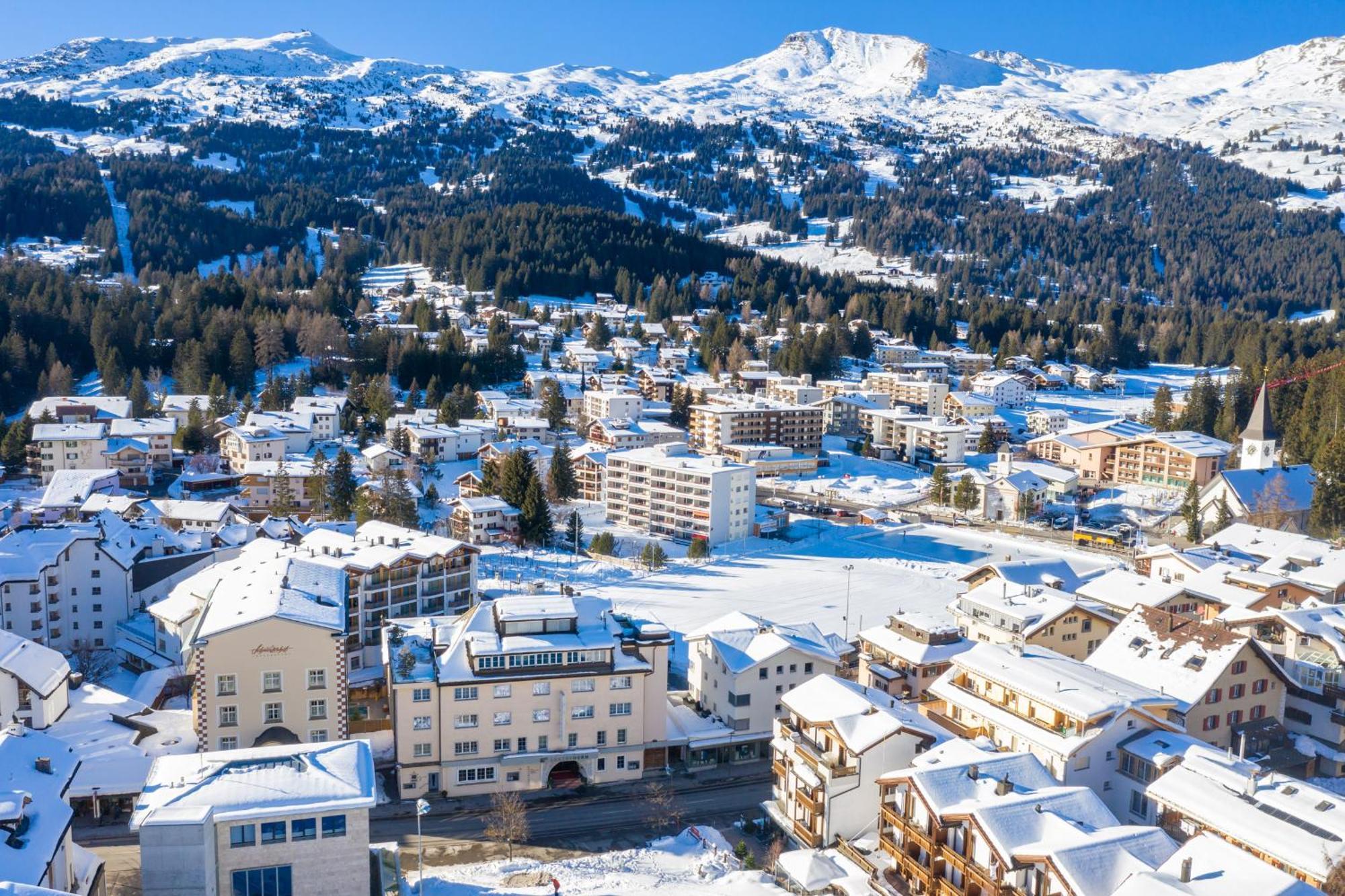 Hotel Lenzerhorn Ленцергайде Екстер'єр фото